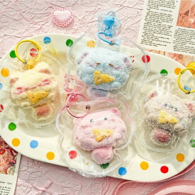 【SNSで大人気】スクイーズ 低反発 おもちゃ かわいい 握る もちもち おしゃれ Y2K 握って遊ぶ ぷにぷに ねこ お菓子 スイーツ リアル クリーム 袋 ケース パウチ 袋のまま 柔らかい 水感 粘着 ねっとり 触感 感触 触り心地 韓国 ストレス解消 シリコン 大福