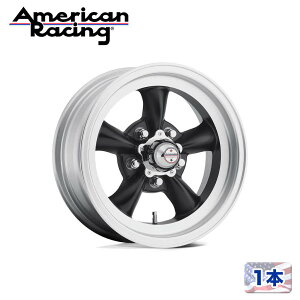yAmerican Racing(AJ[VO)K㗝Xz15C`A~zC[ 1{VN105 TORQ THRUST D 15×8J 5H120.65 ±0SATIN BLACK W/ MACHINED LIP ėp