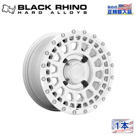 【Black Rhino (ブラックライノ) 正規代理店】15インチアルミホイール 1本PARKER UTV 15×7J 4H156 +36SILVER W/ MIRROR CUT FACE 汎用