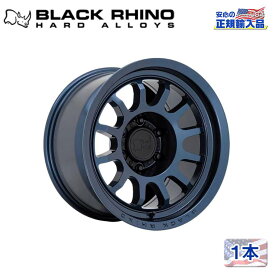 【Black Rhino (ブラックライノ) 正規代理店】17インチアルミホイール 1本RAPID 17×8.5J 5H150 +10MIDNIGHT BLUE 汎用