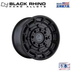 yBlack Rhino (ubNCm) K㗝Xz17C`A~zC[ 1{WARTHOG 17×8.5J 5H127 ±0MATTE BLACK ėp