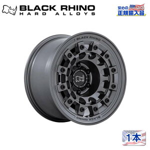 yBlack Rhino (ubNCm) K㗝Xz17C`A~zC[ 1{FUJI 17×9J 6H139.7 -12MATTE GUNMETAL ėp