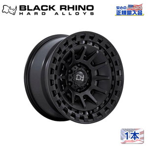 �yBlack Rhino (�u���b�N���C�m) ���K�㗝�X�z17�C���`�A���~�z�C�[�� 1�{BARRAGE 17×8.5J 6H139.7 -10MATTE BLACK �ėp