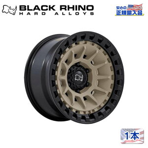 �yBlack Rhino (�u���b�N���C�m) ���K�㗝�X�z18�C���`�A���~�z�C�[�� 1�{BARRAGE 18×9J 6H135 ±0DESERT SAND ON MATTE BLACK �ėp
