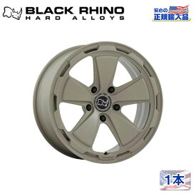 【Black Rhino (ブラックライノ) 正規代理店】18インチアルミホイール 1本TAIGA 18×8J 5H130 +20MATTE STONE GRAY 汎用