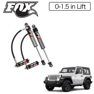 �yFOX RACING (�t�H�b�N�X���[�V���O)���K�i�z�p�t�H�[�}���X �G���[�g�V���[�Y 2.5������ �t�����g�V���b�N �m�[�}���`1.5�C���`�A�b�v�p�E2�{Jeep Wrangler �W�[�v �����O���[ JL 2018�N�`���sJeep Gla