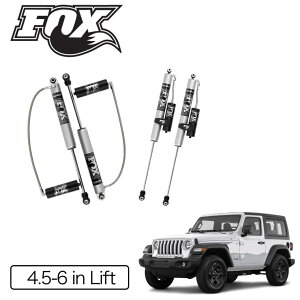 �yFOX RACING (�t�H�b�N�X���[�V���O)���K�i�z�p�t�H�[�}���X�V���[�Y 2.0���U�[�o�[ �V���b�N 4.5�`6�C���`�A�b�v�p�E��䕪Jeep Wrangler �W�[�v �����O���[ JL 2018�N�` �V�^