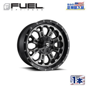 yFUEL OFFROAD (t[GIt[h) K㗝Xz20C`A~zC[ 1{D561 CRUSH NbV20×10 8H180 -18 CB124.2GLOSS MACHINED DOUBLE DARK TINT ėp/D56120001847