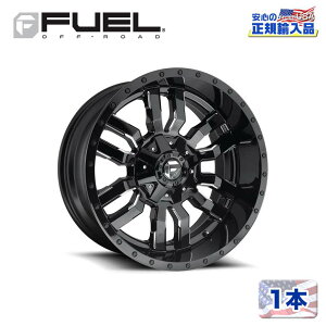 yFUEL OFFROAD (t[GIt[h) K㗝Xz20C`A~zC[ 1{D595 SLEDGE 20×10 8H180 -18 CB124.2OXubN~h/GLOSS BLACK MILLED ėp