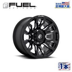 【FUEL OFFROAD（フューエルオフロード）正規輸入総代理店】20インチアルミホイール 1本汎用 D673 BLITZ ブリッツ グロスブラックミルド20×8.25 8H 200 -227 CB142.3