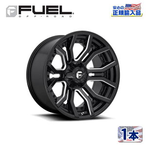 �yFUEL OFFROAD�i�t���[�G���I�t���[�h�j���K�A�����㗝�X�z20�C���`�A���~�z�C�[�� 1�{�ėp D711 RAGE ���C�W �O���X�u���b�N�~���h20×10 6H 135/139.7 -18 CB106.1