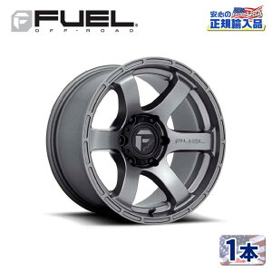 yFUEL OFFROAD (t[GIt[h) K㗝Xz20C`A~zC[ 1{D767 RUSH20×9 6H139.7 +1 CB106.1MATTE GUN METAL ėp/D76720908450