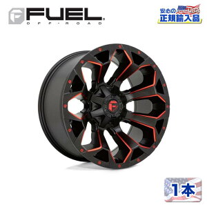 yFUEL OFFROAD (t[GIt[h) K㗝Xz17C`zC[ 1{D787 ASSAULT 17×9 6H 135/139.7 -12 CB106.1MATTE BLACK RED MILLED(}bgubNbh~h)ėp/D78717909845