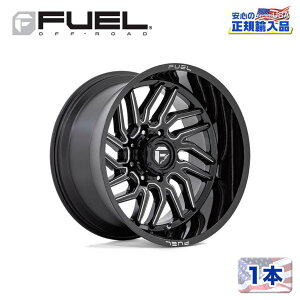 yFUEL OFFROAD (t[GIt[h) K㗝Xz24C`zC[ 1{D807 HURRICANE 24×12 8H 165.1 -44 CB125.1GLOSS BLACK MILLED(OXubN~h)ėp/D80724208247