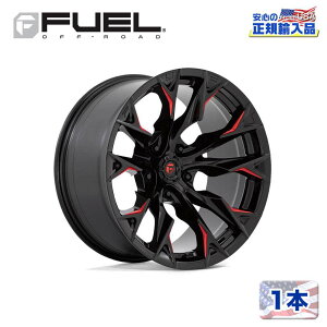 yFUEL OFFROAD (t[GIt[h) K㗝Xz20C`A~zC[ 1{D823 FLAME 8 20×9 8H165.1 +1 CB125.1OXubN~h/LfB[bh/GLOSS BLACK MILLED WITH CANDY RED ėp