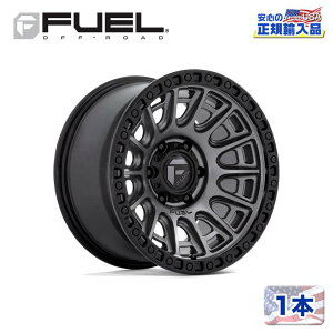 yFUEL OFFROAD (t[GIt[h) K㗝Xz17C`zC[ 1{D835 CYCLE 17×8.5 6H 114.3 +34 CB66.06MATTE GUNMETAL W/ BLACK RING(}bgK^/ubNO)ėp/D83517858760