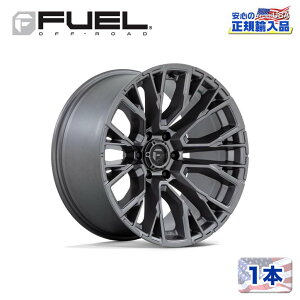 yFUEL OFFROAD (t[GIt[h) K㗝Xz17C`zC[ 1{D848 REBAR 17×9 6H 114.3 +1 CB66.06MATTE GUNMETAL(}bgK^)ėp/D84817908750