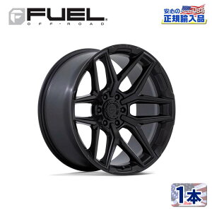�yFUEL OFFROAD (�t���[�G���I�t���[�h) ���K�㗝�X�z18�C���`�A���~�z�C�[�� 1�{FC854MX FLUX �t���b�N�X BLACKOUT(�u���b�N�A�E�g)18×9J 6H 135 +1 CB87.1