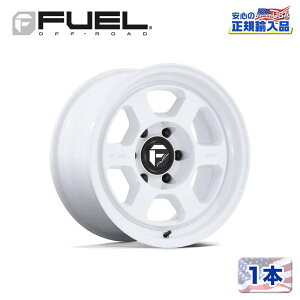 yFUEL OFFROAD (t[GIt[h) K㗝Xz18C`zC[ 1{FC860 HYPE 18×8.5 6H 139.7 -10 CB106.1GLOSS WHITE(OXzCg)ėp/FC860WX18856810N