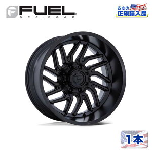 �yFUEL OFFROAD (�t���[�G���I�t���[�h) ���K�㗝�X�z24�C���`�z�C�[�� 1�{D864 HURRICANE 24×12 8H 180 -44 CB124.2BLACKOUT(�u���b�N�A�E�g)�ėp/D86424201847