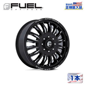 �yFUEL OFFROAD (�t���[�G���I�t���[�h) ���K�㗝�X�z20�C���`�z�C�[�� 1�{D868 ARC 20×8.25 8H 200 -201 CB142GLOSS BLACK MILLED(�O���X�u���b�N�~���h)�ėp/D86820829235
