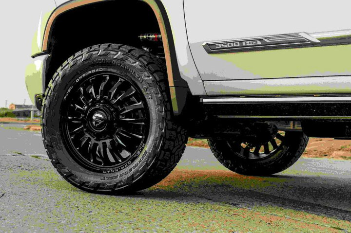 楽天市場】【FUEL OFFROAD 正規品】22インチ アルミホイール 1本D868 
