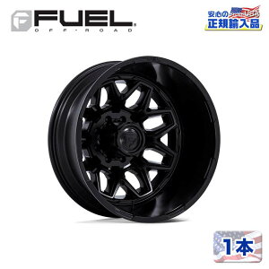 �yFUEL OFFROAD ���K�i�z20�C���` �A���~�z�C�[�� 1�{D871 FLUX DUALLY 20×8.25 8H 210 104 CB154.3BLACKOUT(�u���b�N�A�E�g)�ėp/D871208293