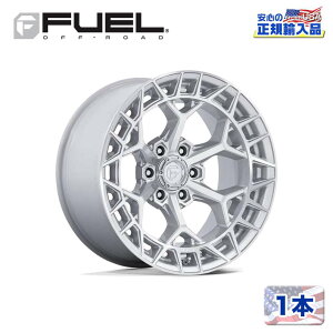 yFUEL OFFROAD (t[GIt[h) K㗝Xz20C`zC[ 1{FC873 CHARGER 20×10 6H 139.7 -18 CB106.1GLOSS SILVER W/ MACHINED FACE(OXVo[/}V[htFCX)ėp/FC873SD20106818N