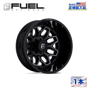yFUEL OFFROAD Kiz20C` A~zC[ 1{D875 FLUX DUALLY 20×8.25 8H 165.1 -240 CB121.5GLOSS BLACK BRUSH FC GRAY DDDT(OXubN ubV FC O[)ėp/D87520828D35