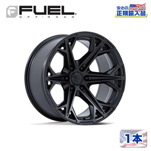 yFUEL OFFROAD Kiz20C` A~zC[ 1{FC886 HAMMERHEAD 20×9 6H 139.7 +1 CB106.1 BLACKOUT(ubNAEg)ėp/FC886MX20906801