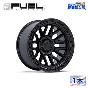 yFUEL OFFROAD Kiz20C` A~zC[ 1{FC890 RAIL 20×10 6H 139.7 -18 CB106.1MATTE BLACK W/ GLOSS BLACK LIP(}bgubN/OXubNbv)ėp/FC890MB20106818N
