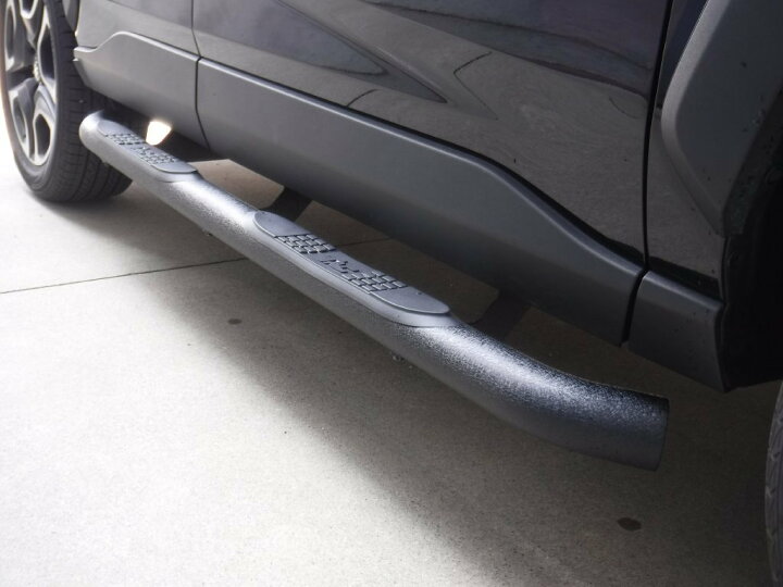 【GI★GEAR (ジーアイ・ギア) 社製】トヨタ RAV4 4ステップサイドステップ 3インチTOYOTA 2019年〜 新型 サイドバー  サイドガード チューブステップ ドレスアップ サイドアーマー【レビュークーポン対象商品】  DOLONCO(ドロンコ)