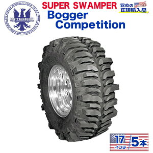 yINTERCO TIRE (C^[R^C) {KA㗝Xz^C5{SUPER SWAMPER (X[p[Xp[) Bogger - Competition ({K[RyfBV)42.5x13.5/17 ubN^[ oCAX