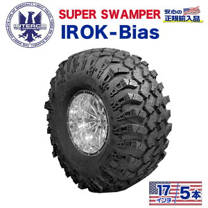 yINTERCO TIRE (C^[R^C) {KA㗝Xz^C5{SUPER SWAMPER (X[p[Xp[) IROK-Bias (ACbN oCAX)42x14/17LT ubN^[ oCAX