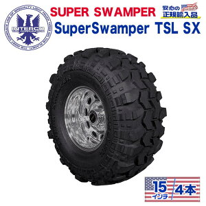 yINTERCO TIRE (C^[R^C) {KA㗝Xz^C4{SUPER SWAMPER (X[p[Xp[) Super Swamper TSL SX (X[p[Xp[ )29x10.5/15LT ubN^[ oCAX
