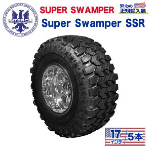 �yINTERCO TIRE (�C���^�[�R�^�C��) ���{���K�A�����㗝�X�z�^�C��5�{SUPER SWAMPER (�X�[�p�[�X�����p�[) Super Swamper SSR (�X�[�p�[�X�����p�[)38x15.5R17LT �u���b�N���^�[ ���W�A��