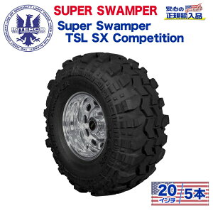 yINTERCO TIRE (C^[R^C) {KA㗝Xz^C5{SUPER SWAMPER (X[p[Xp[) Super Swamper TSL SX Competition (RyfBV)43x14.5/20LT ubN^[ oCAX