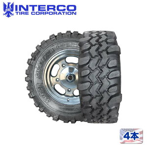 yINTERCO TIRE Kiz15C`^C 4{Super Swamper X[p[Xp[ LTB34×10.5/15LT ubN^[ oCAX