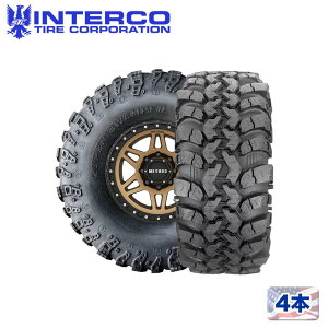 �yINTERCO TIRE ���K�i�z22�C���`�^�C�� 4�{IROK-Radial35×14.50R22LT �u���b�N���^�[ ���W�A��