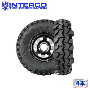 yINTERCO TIRE Kiz16C`^C 4{Narrow Super Swamper X[p[Xp[ TSL34×9/16 ubN^[ oCAX