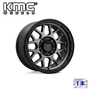 yKMC Kiz17C`zC[ 1{KM535 GRENADE OFF-ROAD 17×9 6H 114.3 +18 CB66.06MATTE GRAY W/ MATTE BLACK LIPėp/KM53579064418