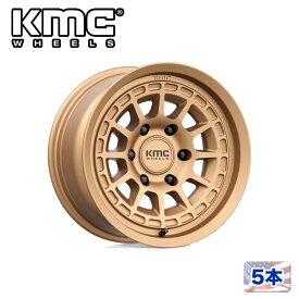 【KMC（ケーエムシー）日本販売代理店】17インチアルミホイール 5本汎用 KM719 CANYON MATTE BRONZE17×8.5J 6H 139.7 ±0 CB106.1