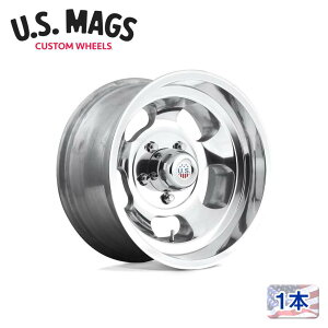 �y US MAGS ���K�i�z15�C���` �A���~�z�C�[�� 1�{U101 INDY 15×8 5H 120.65 -12 CB72.56HIGH LUSTER POLISHED(�n�C���X�^�[�|���b�V��) �ėp