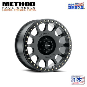 �yMethod Race Wheels(���\�b�h���[�X)���K�㗝�X�z17�C���`�A���~�z�C�[�� 1�{MR105 Beadlock 17×9J 5H127 -38 CB71.5�ėp