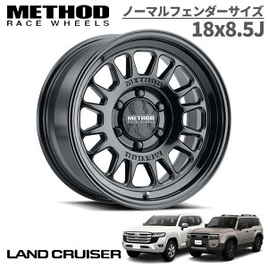 yMethod Race Wheels (\bh[X) K㗝Xz18C`A~zC[ 1{MR318 OXubN18×8.5 6H139.7 +40 CB106.25hN[U[250 N250 LC250hN[U[300 N300 LC300 