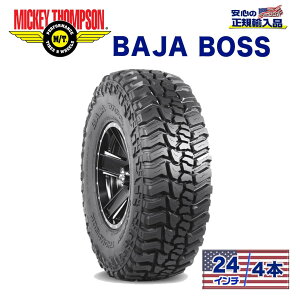 yMICKEY THOMPSON (~bL[gv\) {KA㗝Xz ^C 4{BAJA BOSS (on{X)TCYF37X14.50R24LT125QubN^[ WA }bhe[
