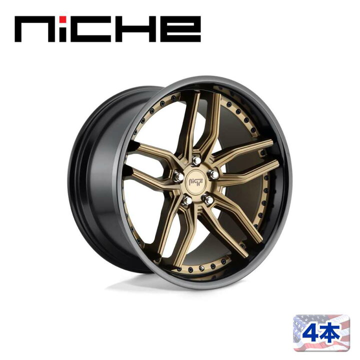 楽天市場】【NICHE（ニッチェ）日本総代理店】19インチアルミホイール 