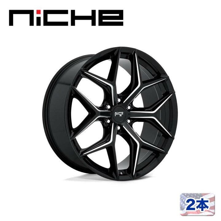 楽天市場】【NICHE（ニッチェ）日本総代理店】24インチアルミホイール 