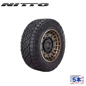 �yNITTO TIRE(�j�b�g�[�^�C��)���K�i�z17�C���`�^�C�� 5�{�Z�b�gRECON GRAPPLER A/T 285/70R17���W�A���^�C�� �u���b�N���^�[AT A/T �I�[���e���[�� �ėp
