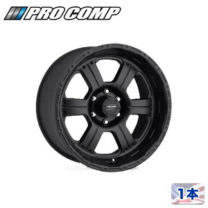 �yPRO COMP ���K�i�z17�C���`�A���~�z�C�[�� 1�{PA89 KORE �t���b�g�u���b�N17×8J 5H 114.3 ±0 CB78.1Jeep �W�[�v YJ/TJ �����O���[�EXJ�`�F���L�[